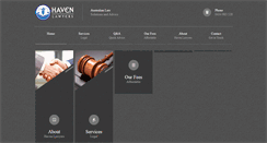 Desktop Screenshot of havenlawyers.com.au